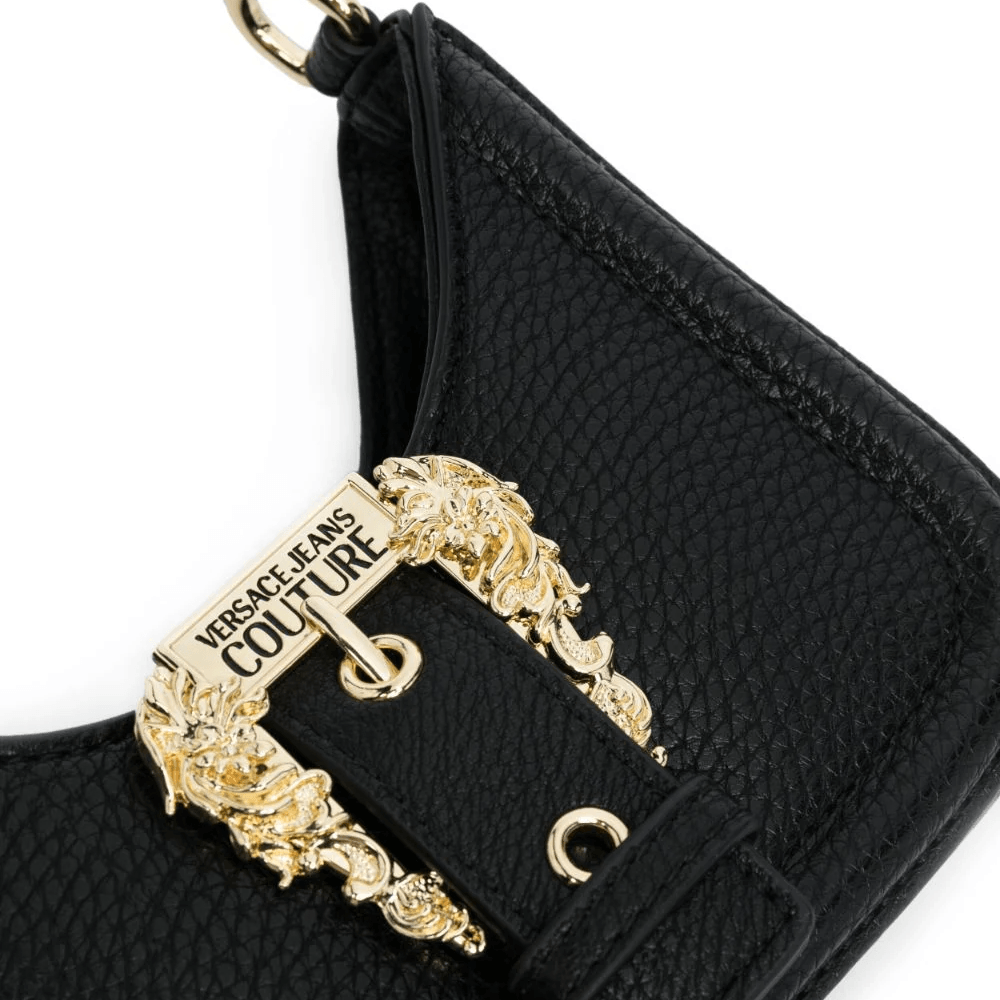 VERSACE JEANS COUTURE BLACK BAROCCO BAG - Como Store