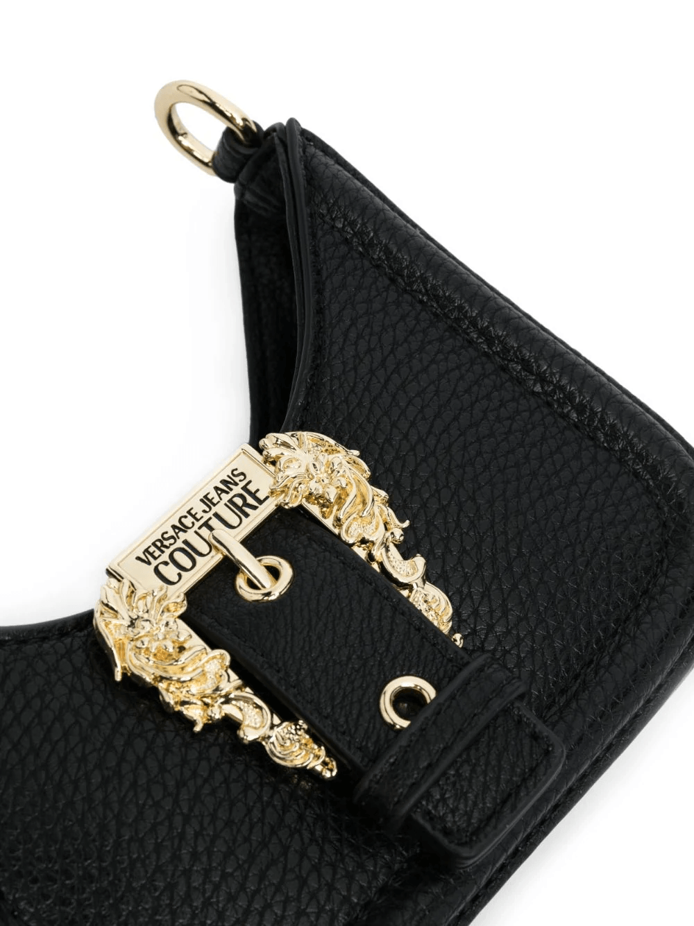 VERSACE JEANS COUTURE BLACK BAROCCO BAG - Como Store
