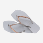 HAVAIANAS CINZA GELO GLITTER SQUARE - Como Store