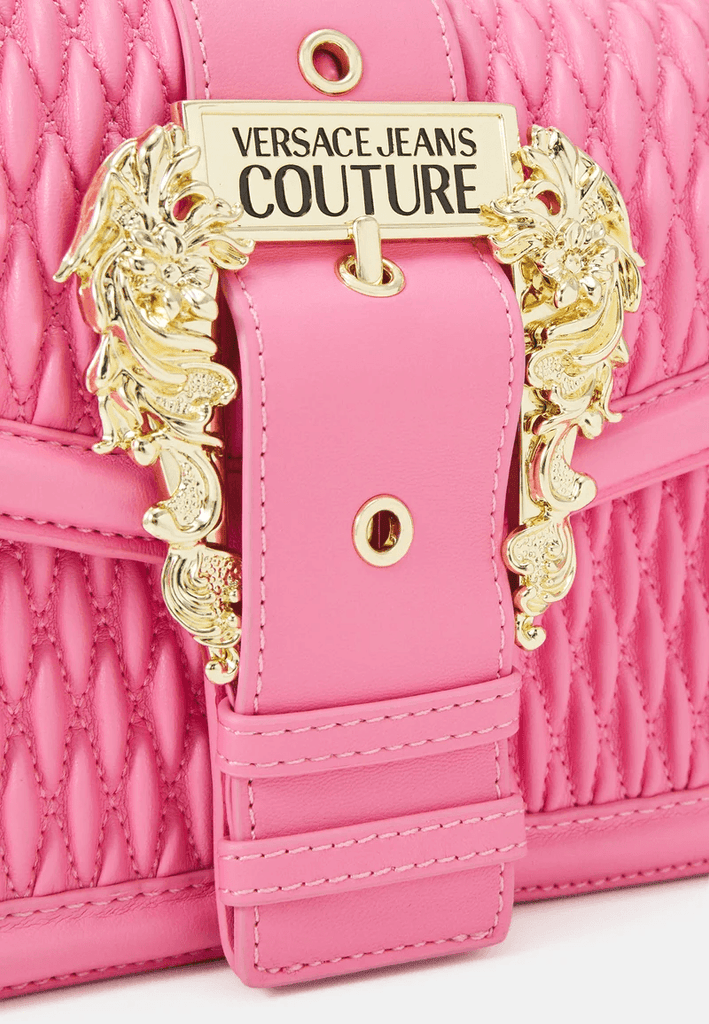 VERSACE JEANS COUTURE QUILTED PINK BAG - Como Store