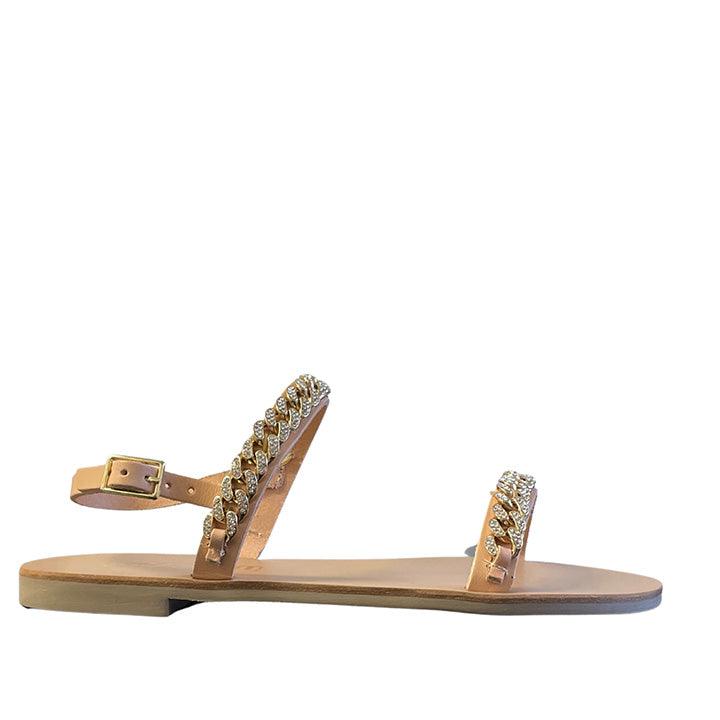 S.PIERO E1-093 NATURAL SANDALS - Como Store