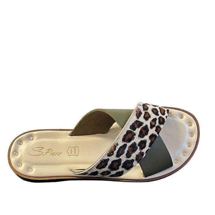 S.PIERO E41-004 LEOPARD FLATS - Como Store