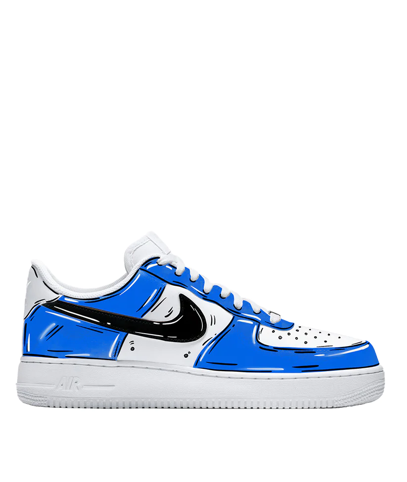 Air force 1 low top custom cartoon