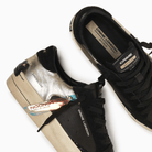 CRIME LONDON SK8 DELUXE BLK SNEAKERS - Como Store