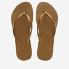 HAVAIANAS SLIM FC BRONZE - Como Store