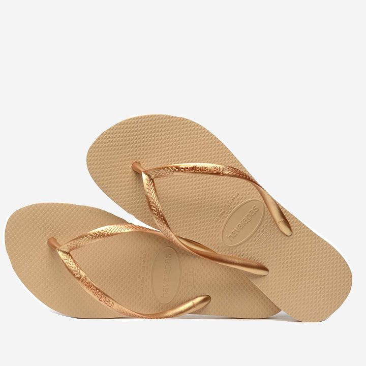 HAVAIANAS SLIM GOLDEN DURADO - Como Store