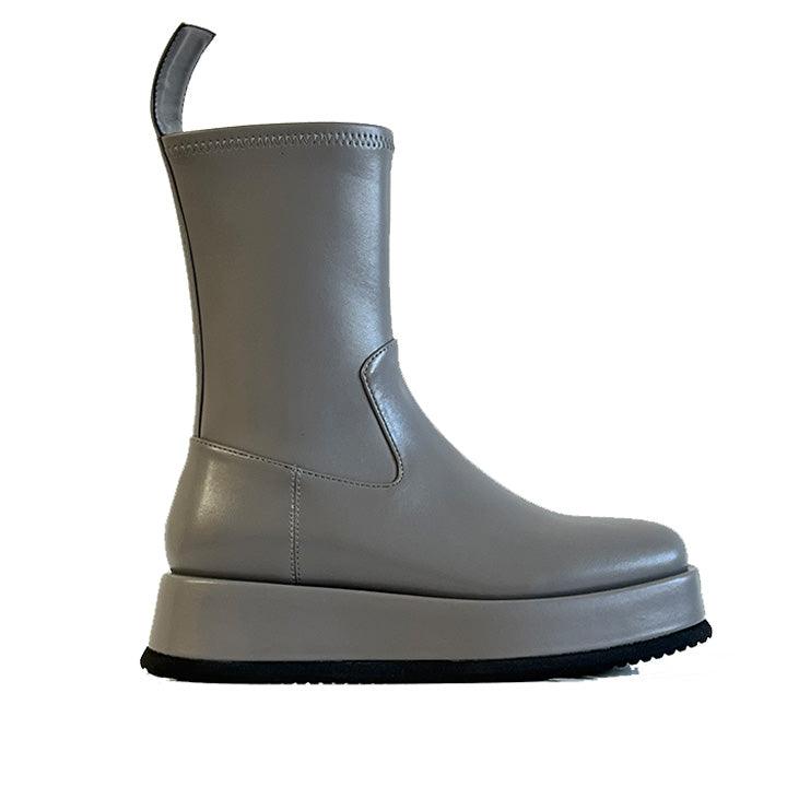 JEFFREY CAMPBELL - MILLENIUM GREY BOOTS - Como Store