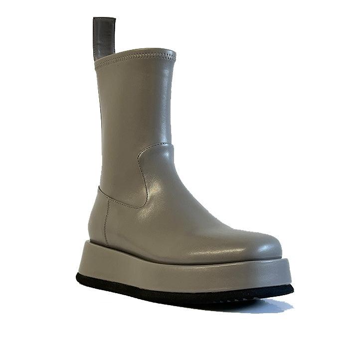 JEFFREY CAMPBELL - MILLENIUM GREY BOOTS - Como Store