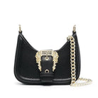 VERSACE JEANS COUTURE BLACK BAROCCO BAG - Como Store