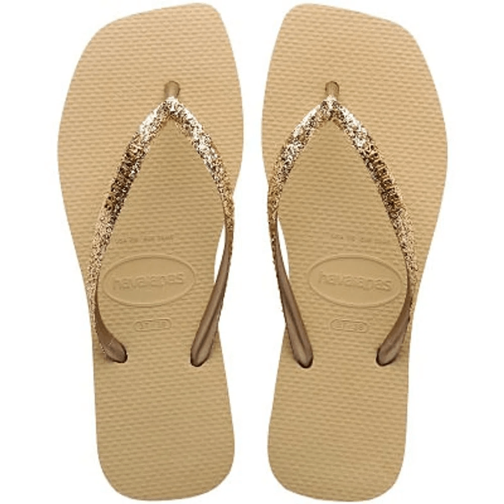 HAVAIANAS SLIM GLITTER AREIA - Como Store