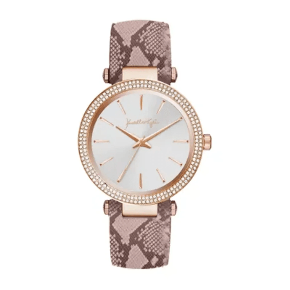 KENDALL + KYLIE PINK LEATHER WATCH - Como Store
