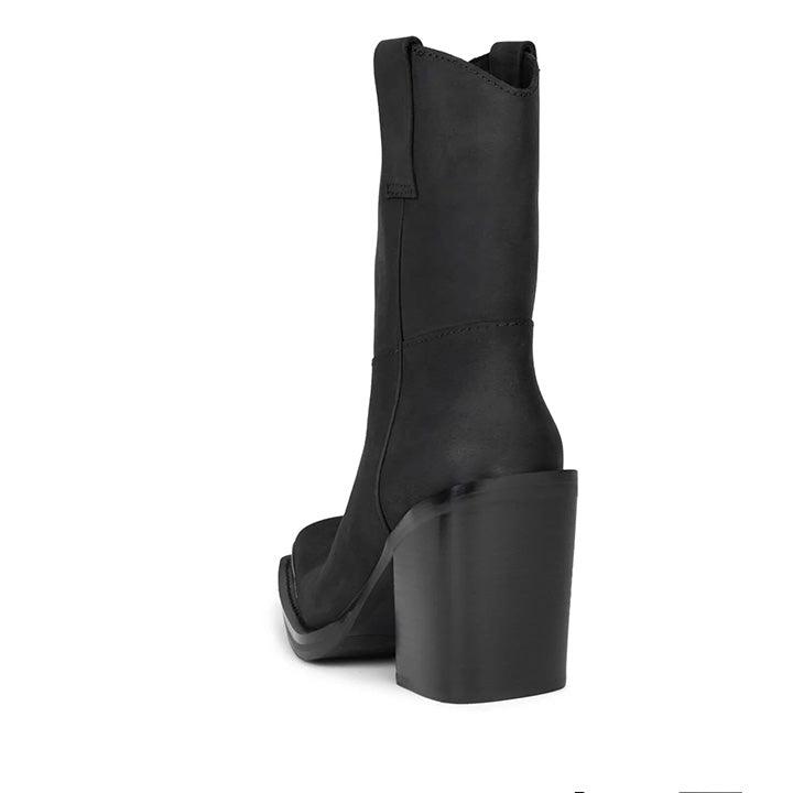 JEFFREY CAMPBELL MYSTERIA BLACK BOOTS - Como Store