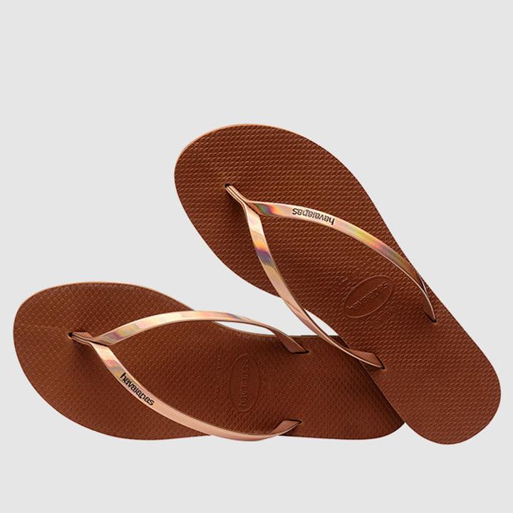 HAVAIANAS METALLIC RUST - Como Store