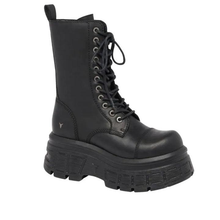 WINDSOR SMITH SCREAMING BLACK BOOTS - Como Store