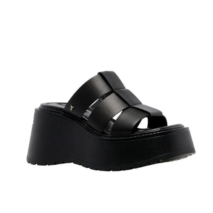 WINDSOR SMITH CAPRICORN BLACK FLATS - Como Store