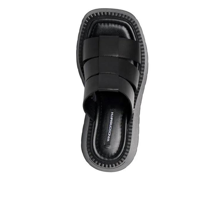 WINDSOR SMITH CAPRICORN BLACK FLATS - Como Store