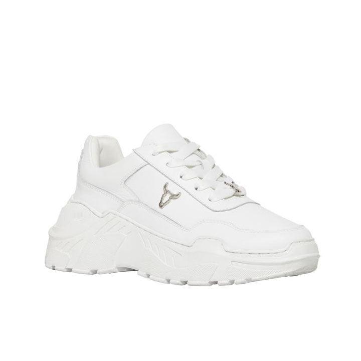 WINDSOR SMITH CARTE WHITE SNEAKERS - Como Store