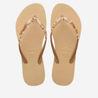 HAVAIANAS SLIM GLITTER AREIA SAND GREY - Como Store