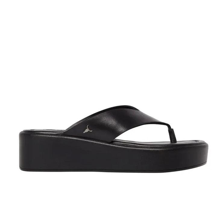WINDSOR SMITH SINFUL BLACK FLAT - Como Store