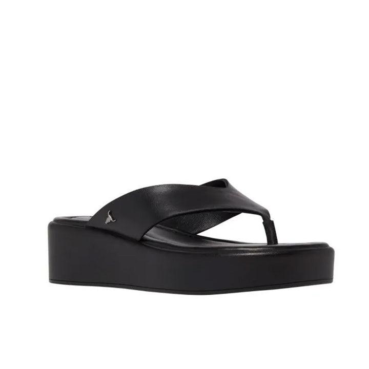 WINDSOR SMITH SINFUL BLACK FLAT - Como Store