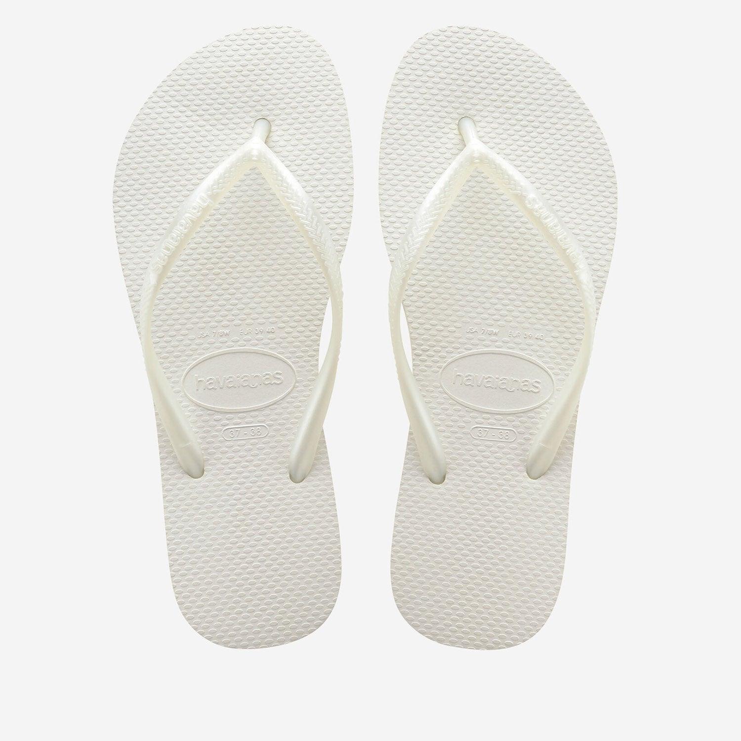 HAVAIANAS SLIM FC WHITE BRANCO - Como Store