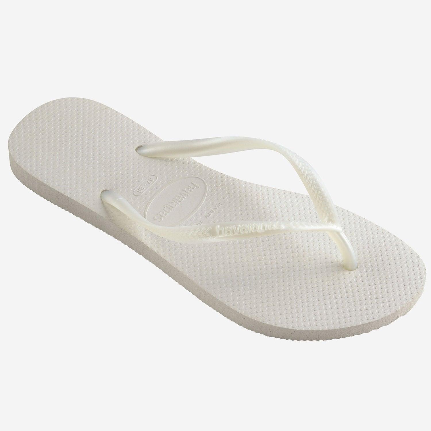 HAVAIANAS SLIM FC WHITE BRANCO - Como Store