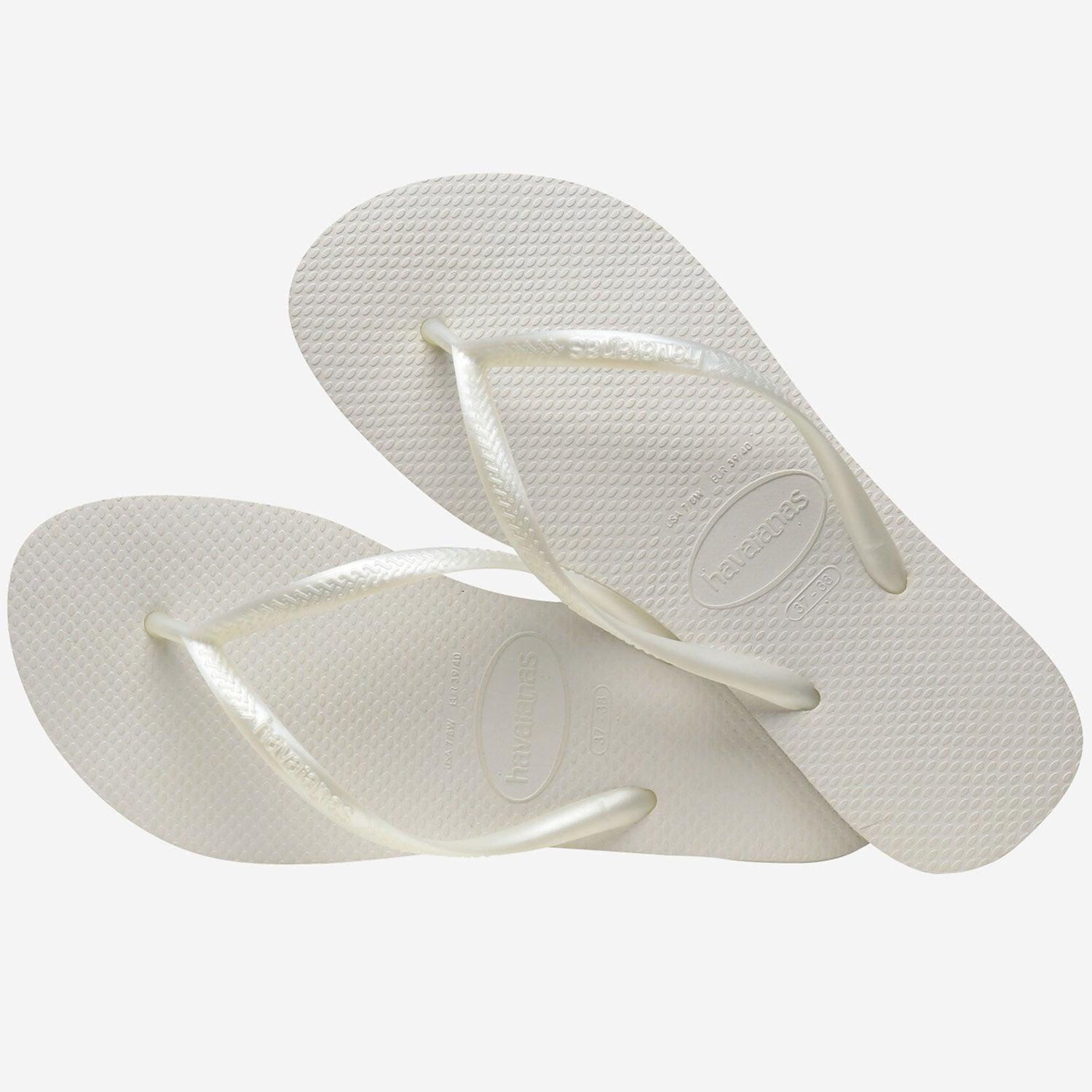 HAVAIANAS SLIM FC WHITE BRANCO - Como Store