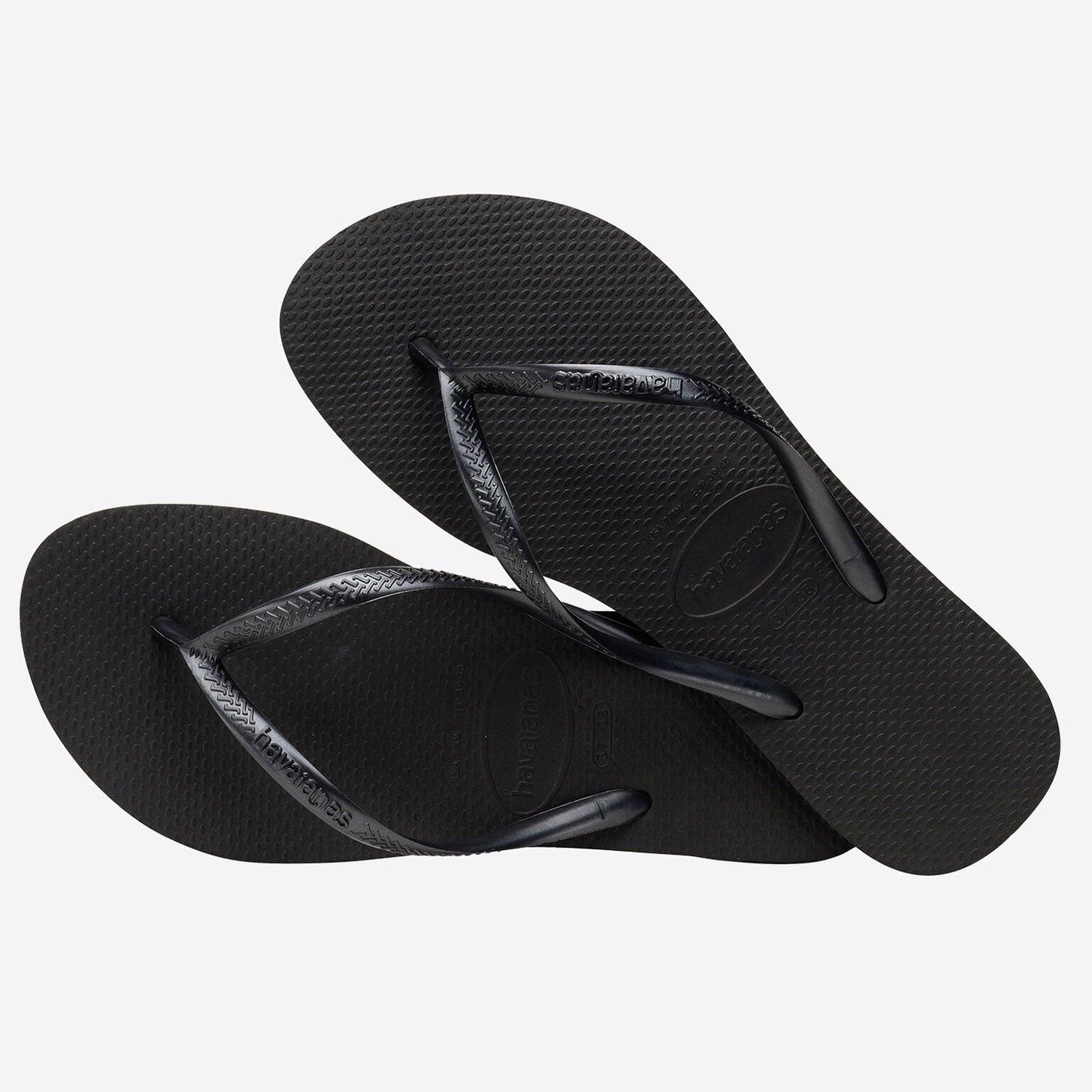 HAVAIANAS SLIM FC BLACK - Como Store