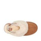 UGG FUNKETTE CHESTNUT SLIDES - Como Store