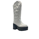 JEFFREY CAMPBELL HONKY-TONK WHITE PLATFORM - Como Store