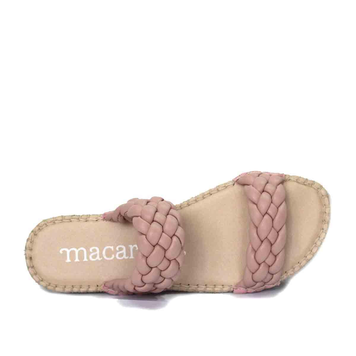 MACARENA PLAYA204 BRAIDED SANDAL PINK - Como Store