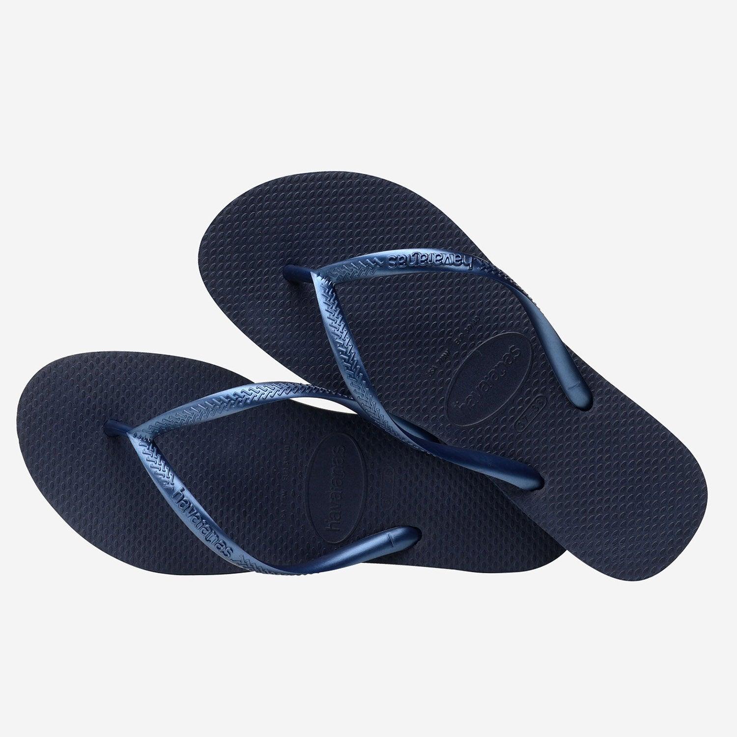 HAVAIANAS SLIM FC NAVY BLUE - Como Store