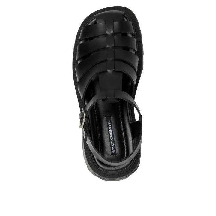 WINDSOR SMITH RARE BLACK SANDAL - Como Store