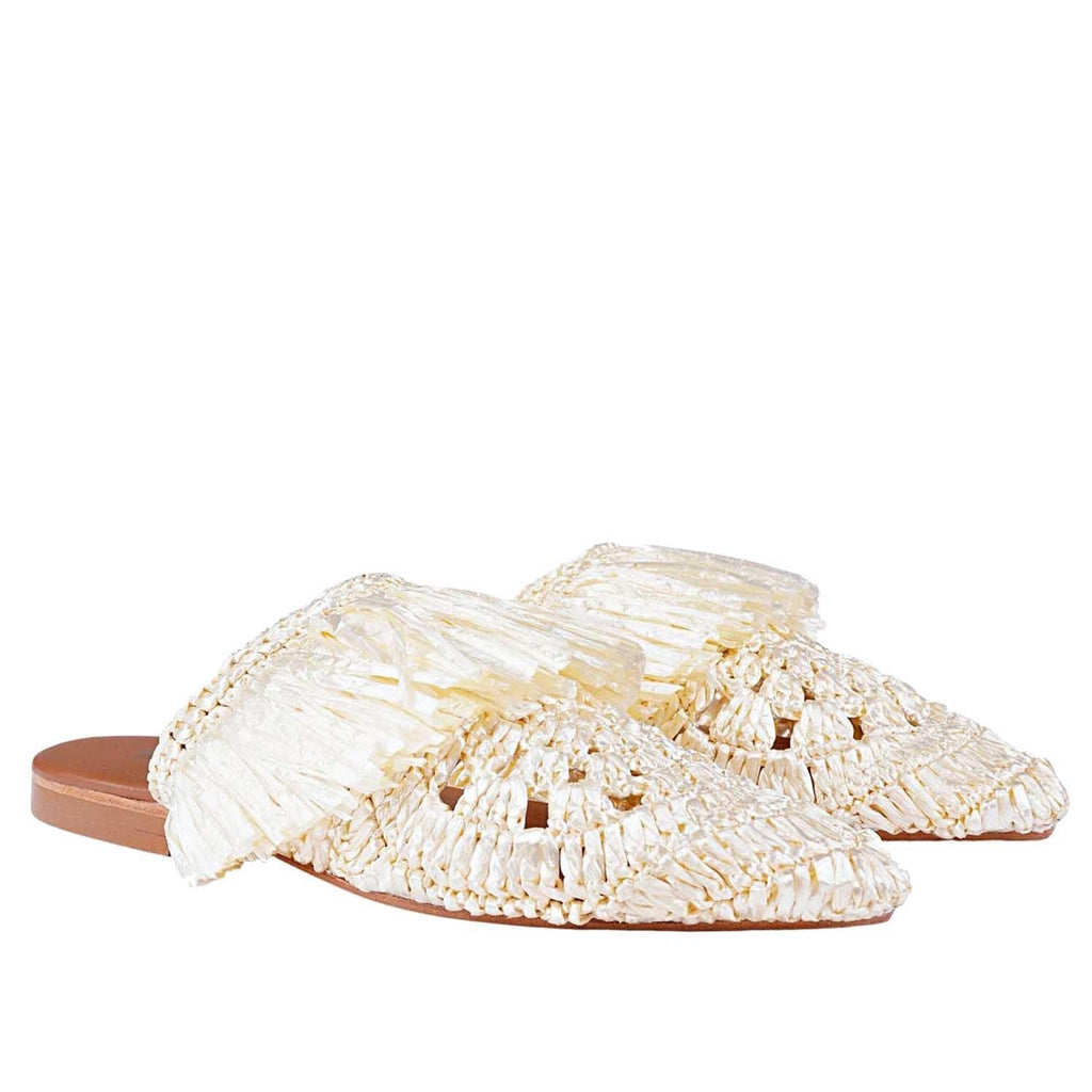 DE SIENA MARILU FLATS IVORY - Como Store