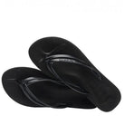 HAVAIANAS BLACK WEDGE DOUBLE BANDED - Como Store