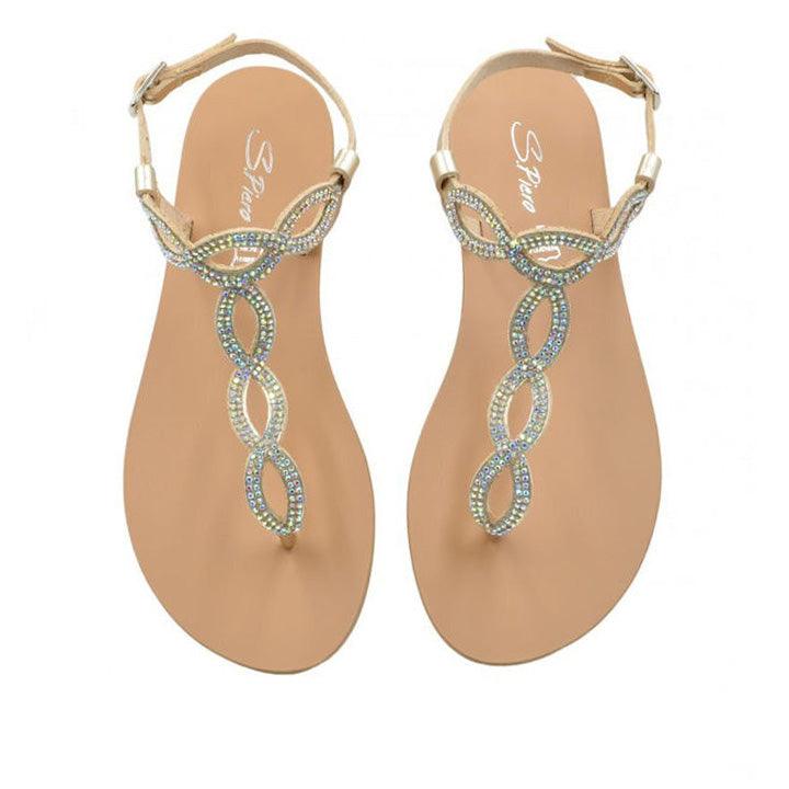 S.PIERO E1-096 NUDE SANDALS - Como Store