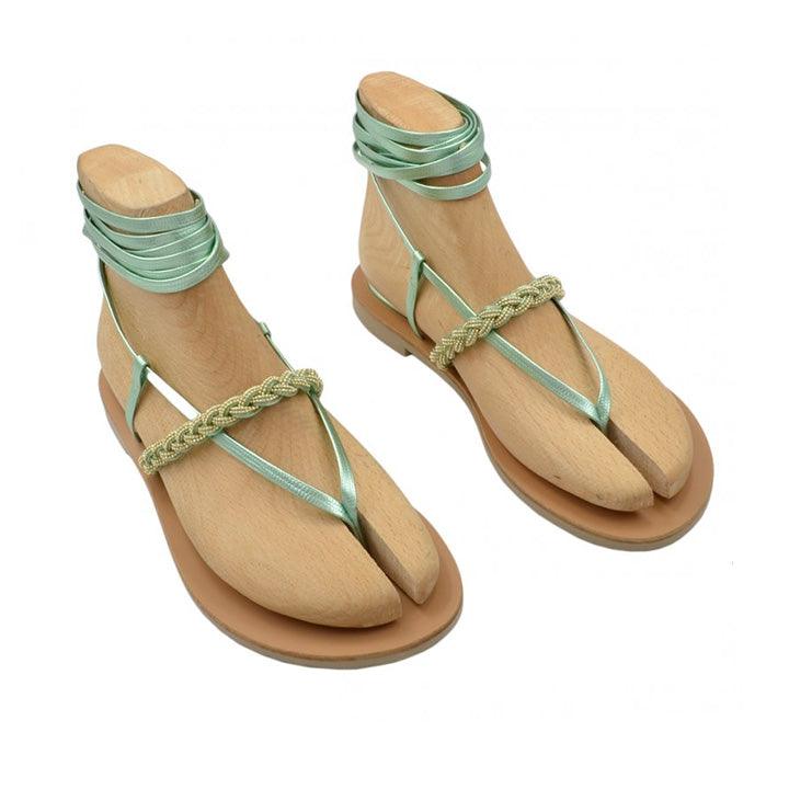 S.PIERO E20-002 MINT SANDALS - Como Store