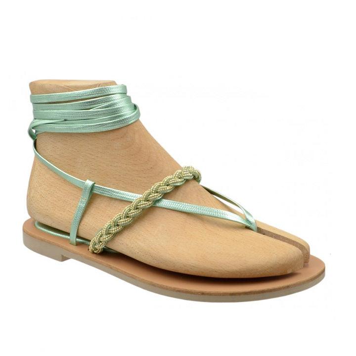 S.PIERO E20-002 MINT SANDALS - Como Store