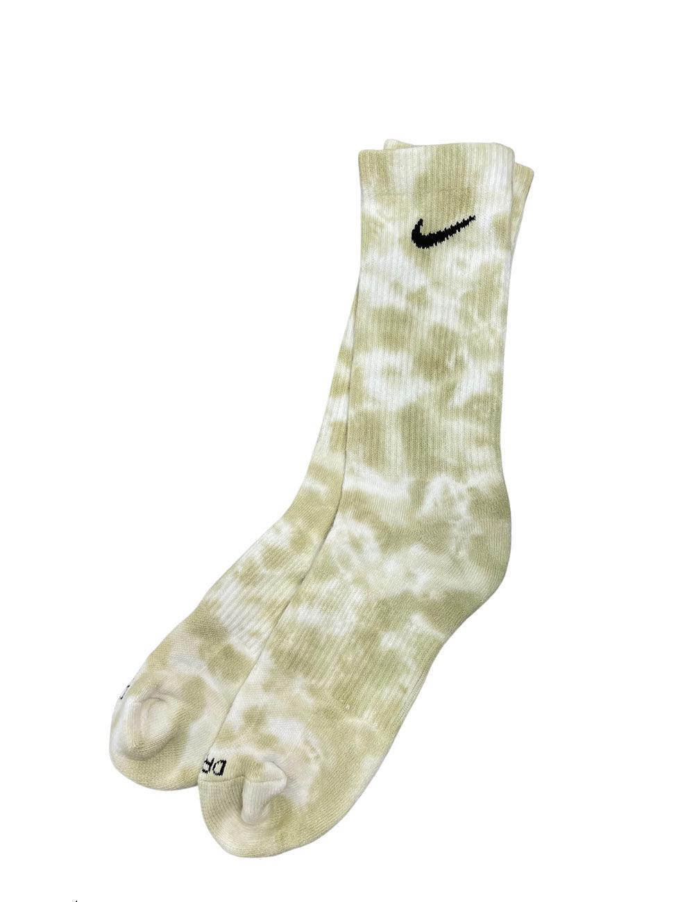 Olive green nike socks sale