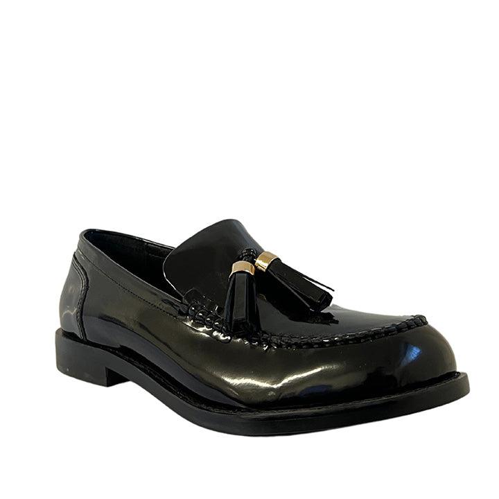 JEFFREY CAMPBELL LECTURE BLACK LOAFERS - Como Store