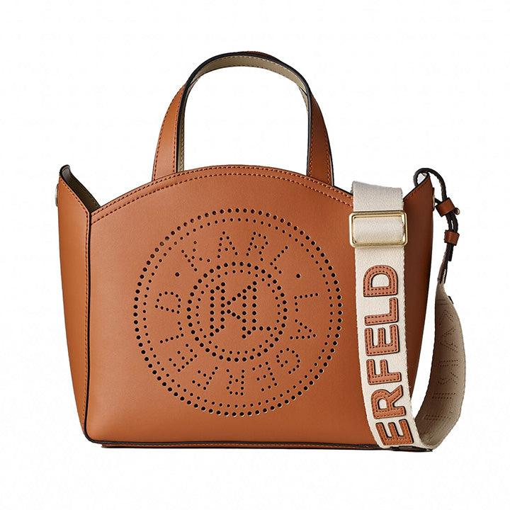 KARL LAGERFELD K/CIRCLE PERFORATED BAG - Como Store