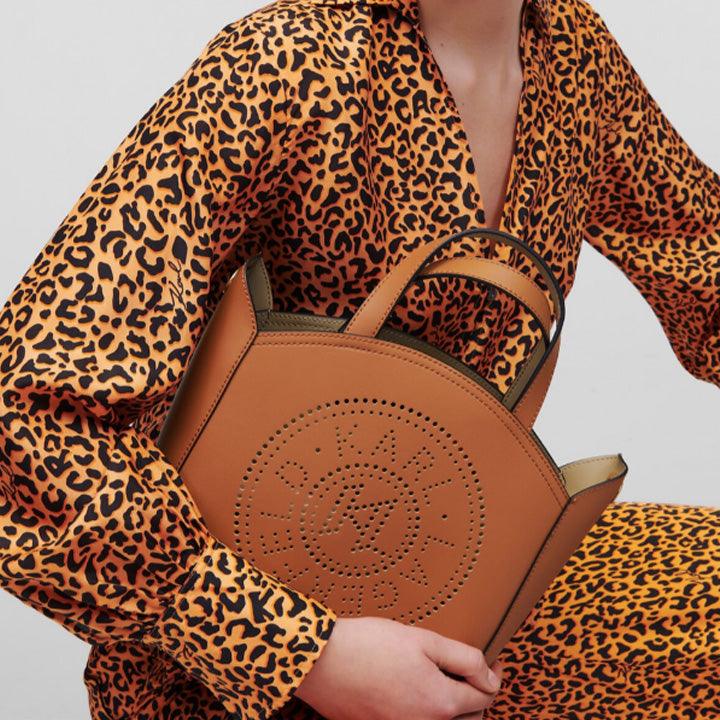 KARL LAGERFELD K/CIRCLE PERFORATED BAG - Como Store