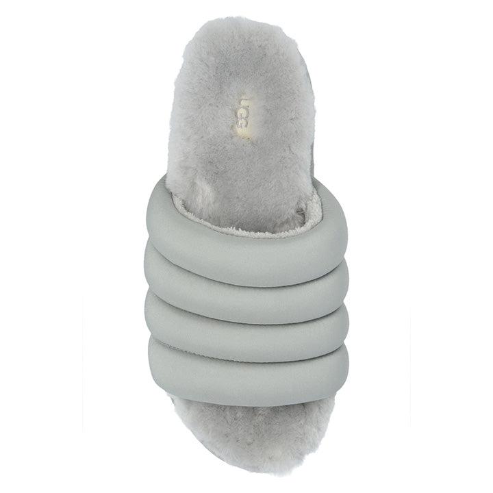 UGG MAXI SLIDE GREY SLIPPERS - Como Store