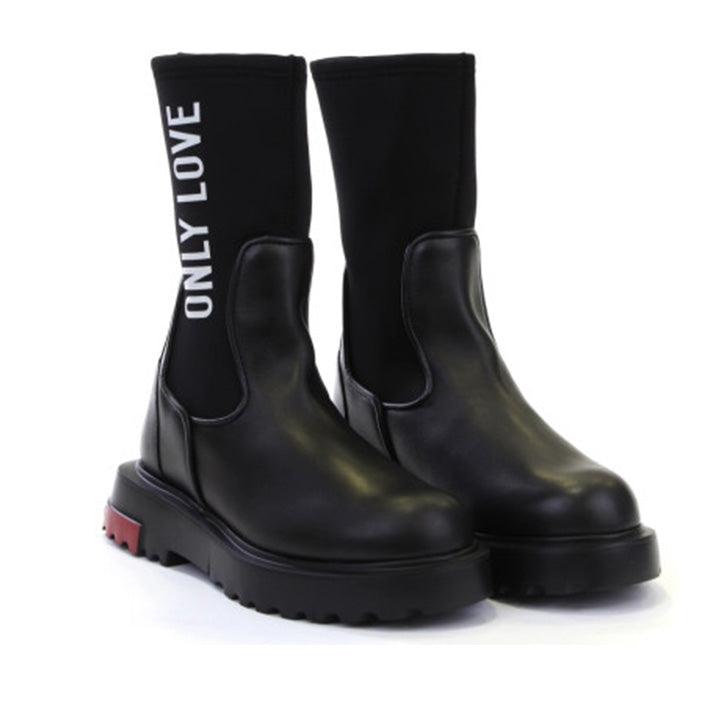 LOVE MOSCHINO SHAFTED BOOTS - Como Store