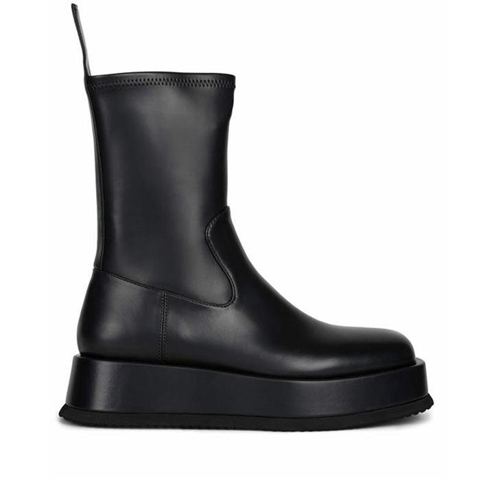 JEFFREY CAMPBELL - SYNTH BLACK BOOTS - Como Store