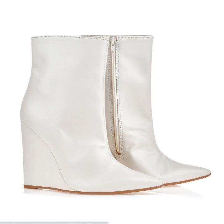 UZA NEW LEATHER ICE BOOTS - Como Store