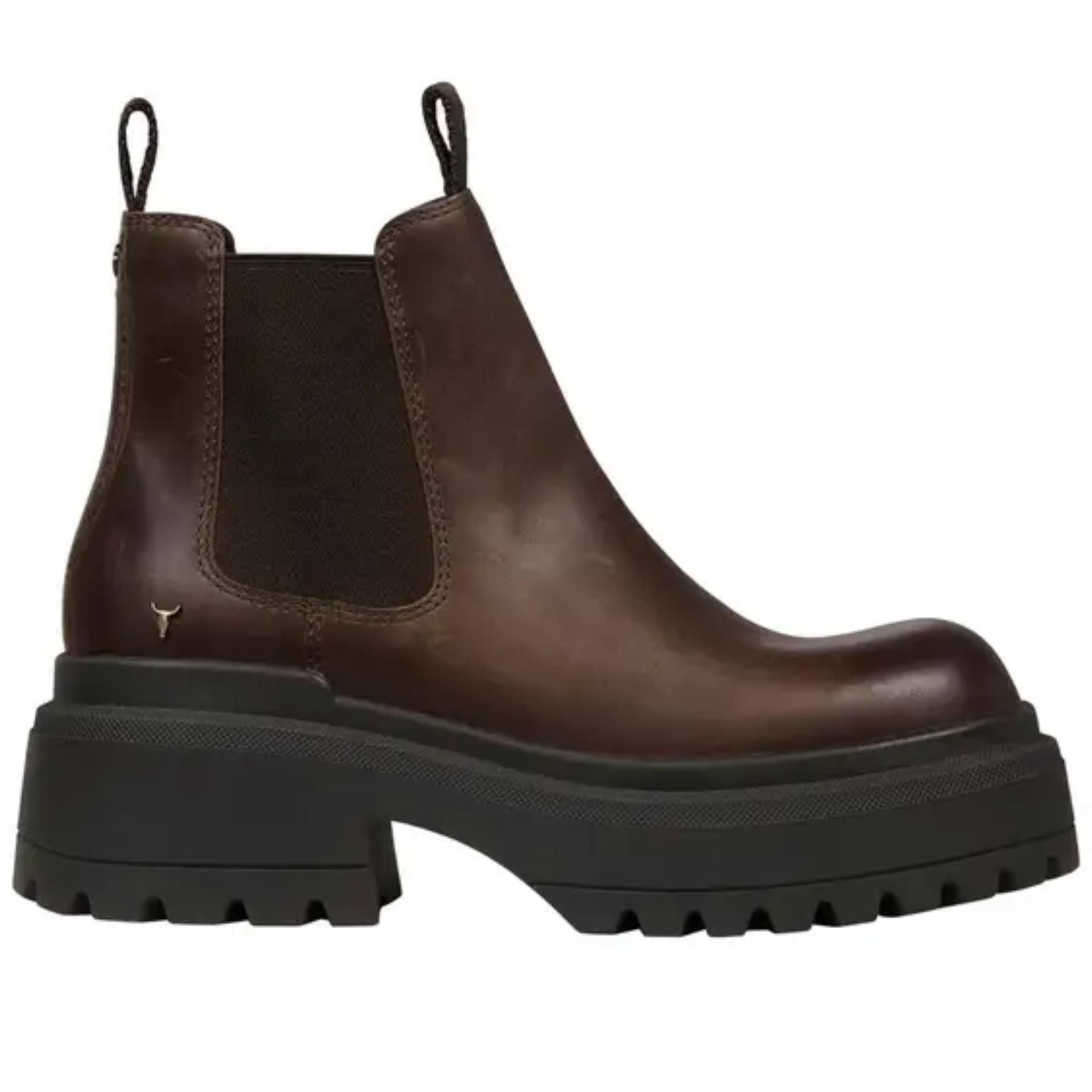 WINDSOR SMITH DOPAMINE DARK BROWN BOOTS Brown 36