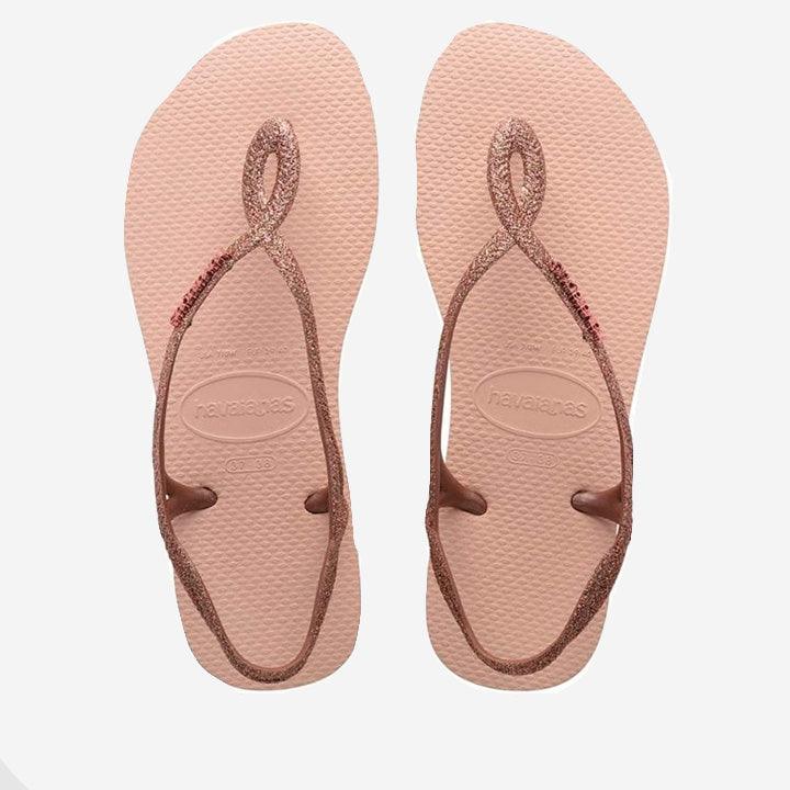 HAVAIANAS LUNA GLITTER BALLET ROSE - Como Store