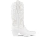 Jeffrey Campbell DAGGET WHITE BOOTS - Como Store