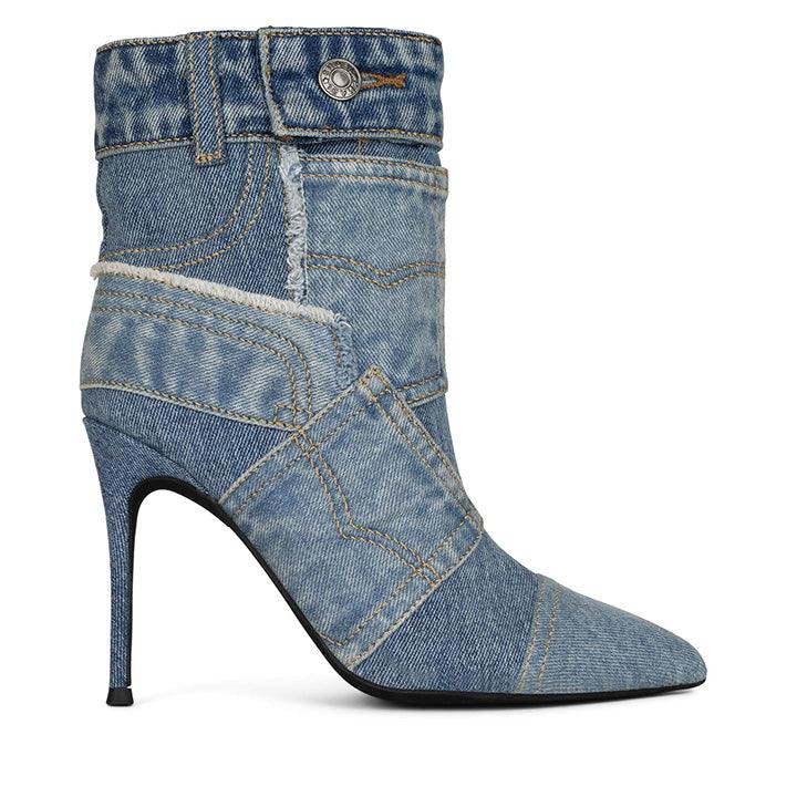 JEFFREY CAMPBELL DENIMOUS BOOTS - Como Store